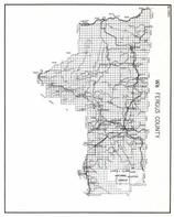 Fergus County - West, Lewis and Clark National Forest, Hanover, Baxter, Garnell, McClave, Buffalo, Lewistown, Hanover, Montana State Atlas 1950c